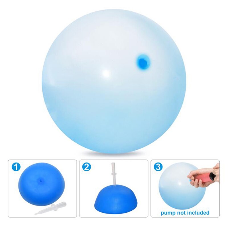 Children Outdoor Soft Air Water Filled Bubble Ball Blow Up Balloon Toy Fun Party Game Summer for Kids Inflatable