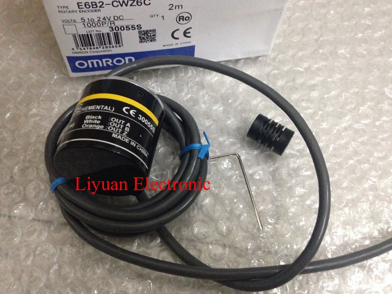 1 pièce E6B2-CWZ6C 1000 P/R pour Omron codeur/ABZ sortie codeur rotatif