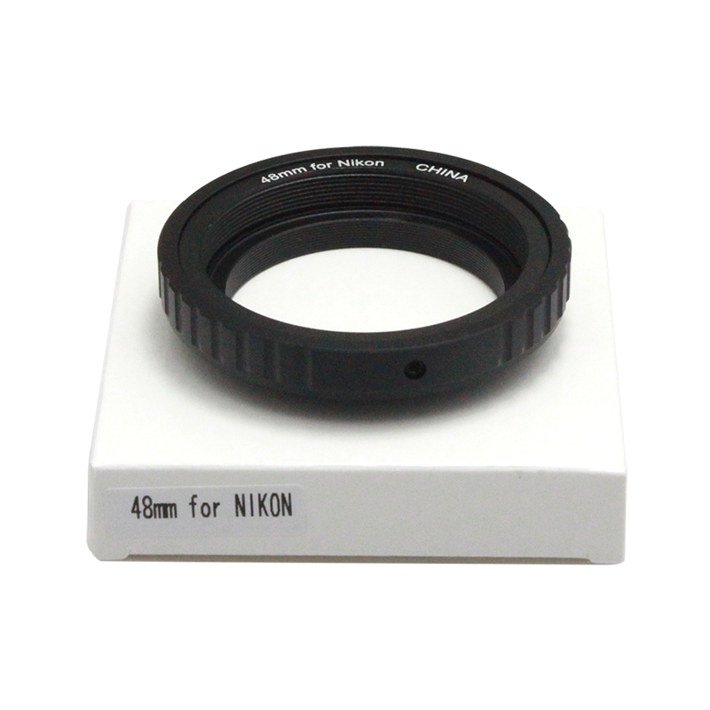 Dslr Camera Mount Adapter T-Ring Voor Nikon Camera 'S M48x0.75mm Voor Telescopen Microscopen Enlargers