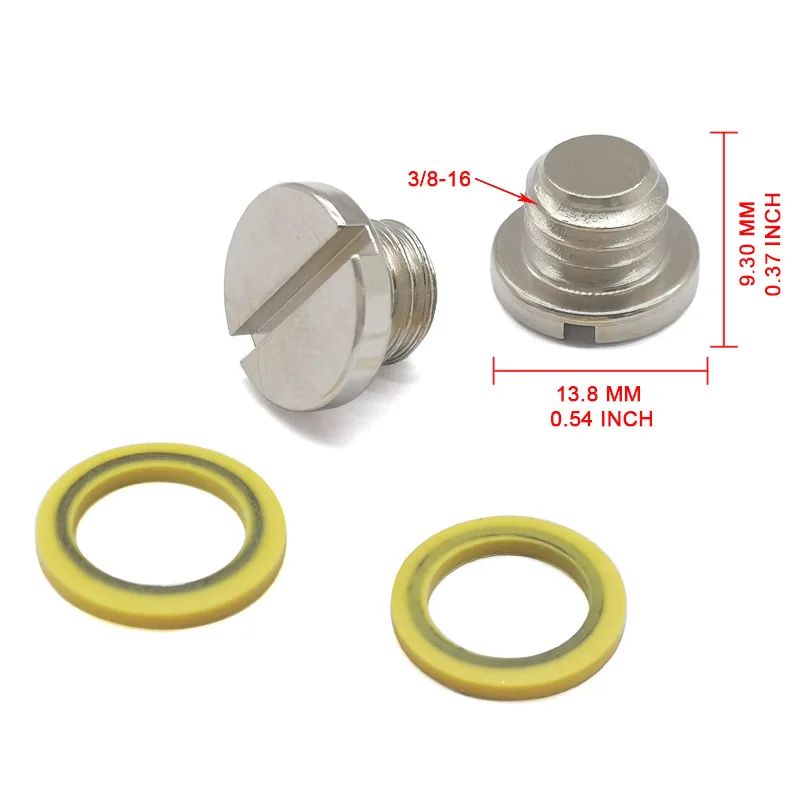 2 x Marine-Abflussschraubenschrauben-Kits 10-79953q2 für Quecksilber-Mer cruiser ersetzt 10-79953a2 18-2420 2244 10-79953q04