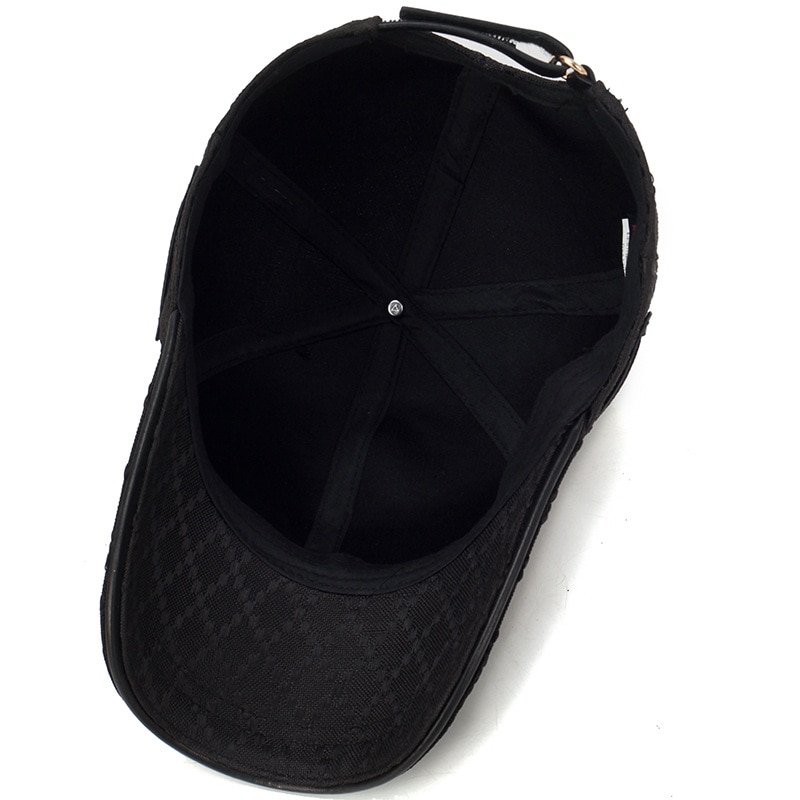 vier jahreszeiten hüte unisex Trend reinem schwarz Baseball Deckel sommer sonne mann Hütte einstellbar spitzen frau Kappen gorras hombre