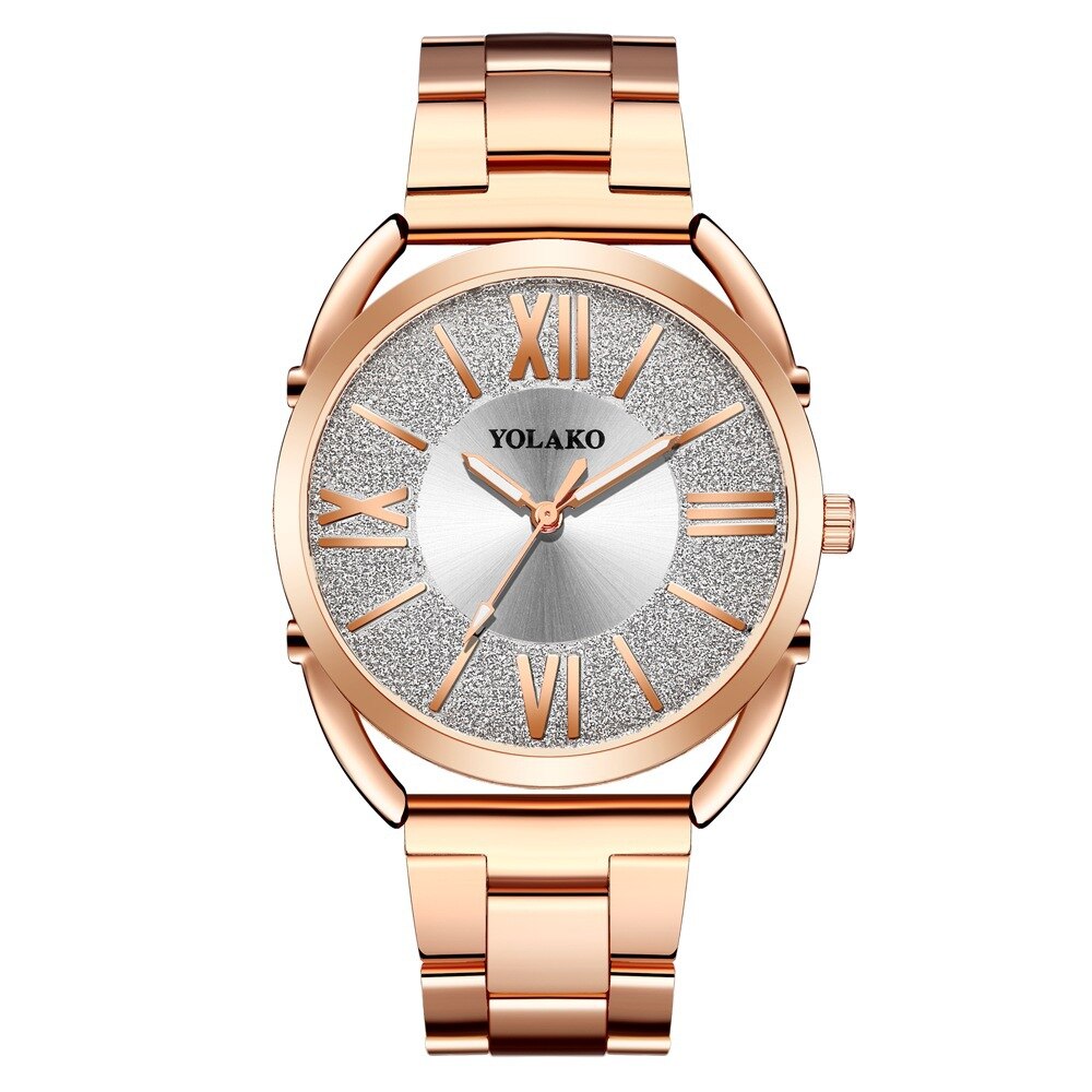 Orologio Donna Vrouwen Legering Band Horloges Luxe Rose Gold Dames Pols Horloges Vrouwen Armband Horloge Voor Vrouwelijke Klok: Silver