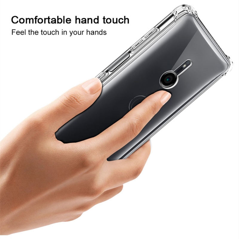 Air Cushion Case For Sony Xperia L1 L2 L3 X Performance Compact XZ XZS Premium XZ1 XZ2 XZ3 XZ4 Compact Case TPU Bumper Cover