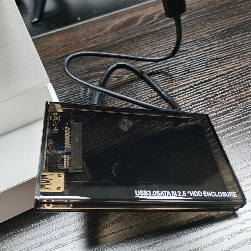 Sata to USB 3.0 Adapter 2.5 Inch SSD HDD Universal Box Hard Drive Enclosure Hardisk Protective Case Max 6TB For Samsung Kingston: B