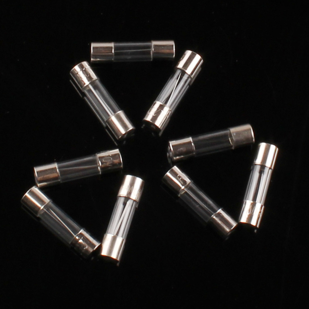 100Pcs 5*20mm Electrical Fuse Amp Fast-blow Glass Tube Fuse Kit Box Set 0.2A-15A