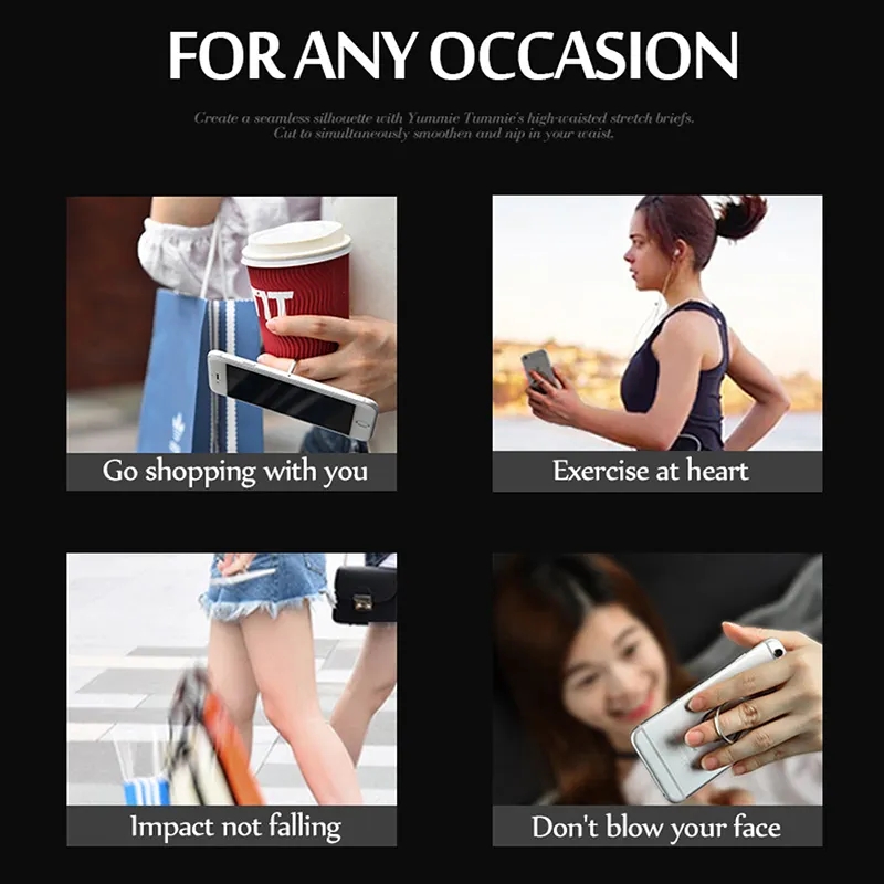 Universal Mobile Phone Holder Smartphone Finger Ring Holder Cute Cat Tablet Stand 360 Rotation Foldable Mount For iPhone Xiaomi