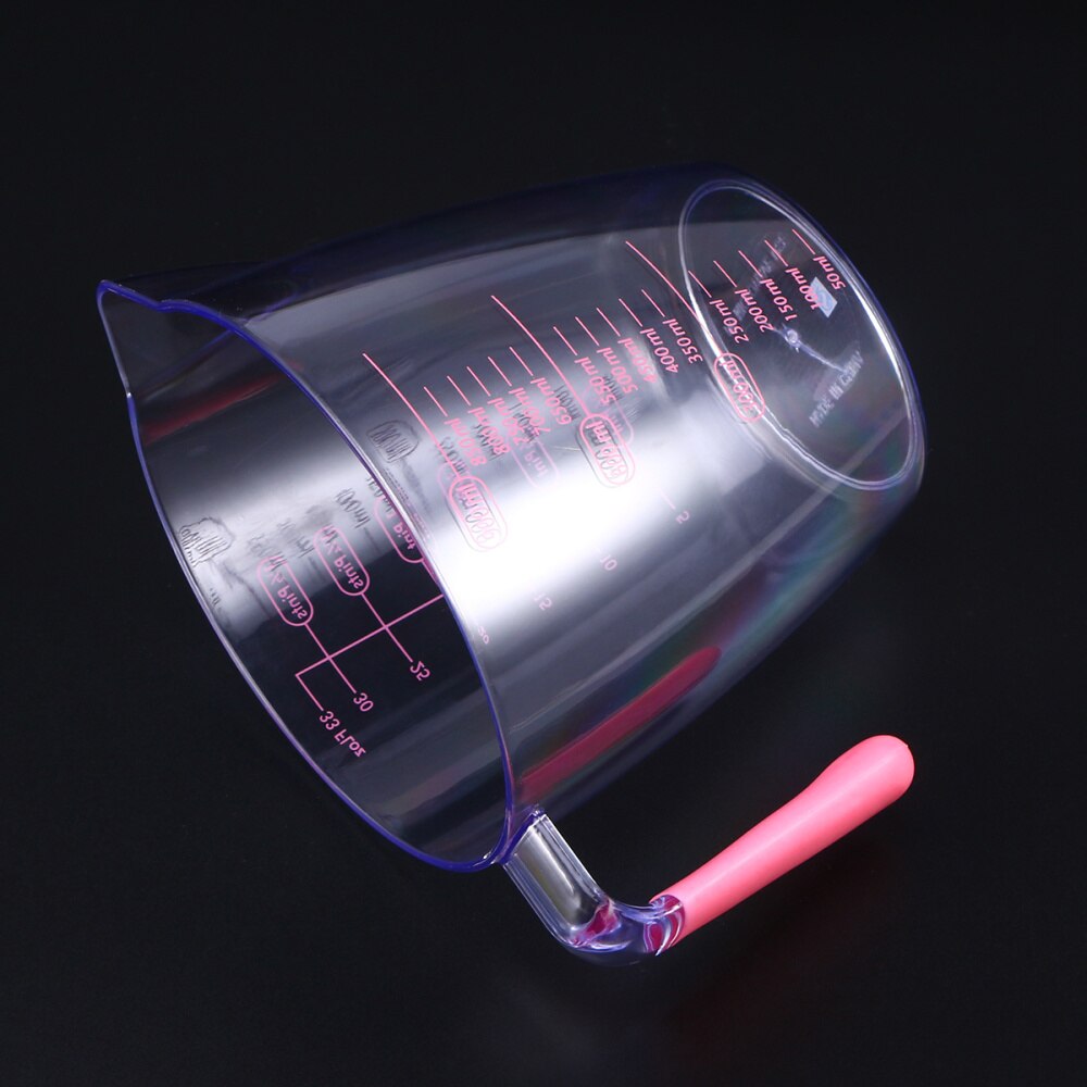 900ml Transparent Measuring Cup with Marking Scales Baking Kitchen Measuring Pitcher Measuring Cup