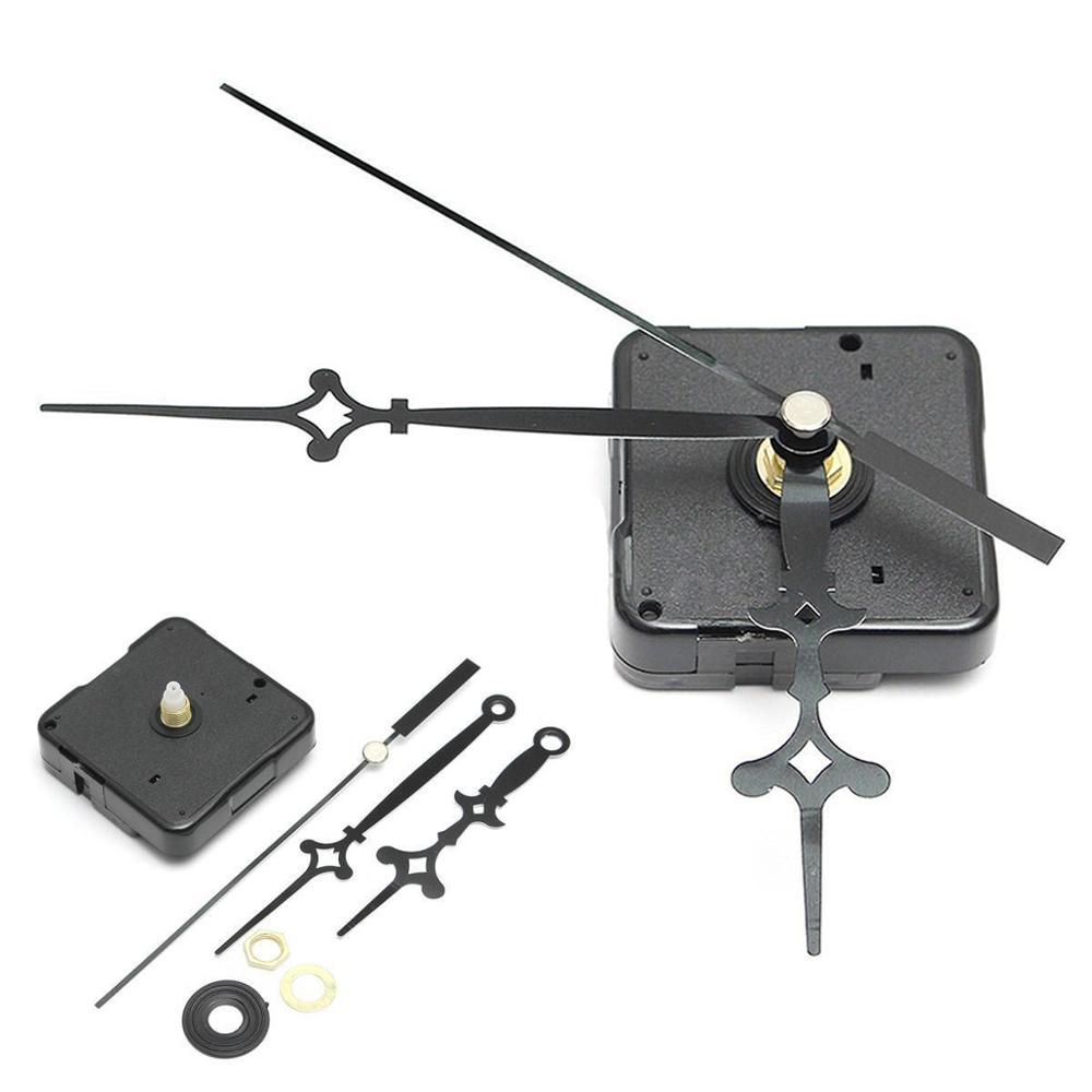 Replacement Quartz Wall Clock Movement Mechanism Motor With Hands & Fittings Kit Clock Movement Replacement Clockwork