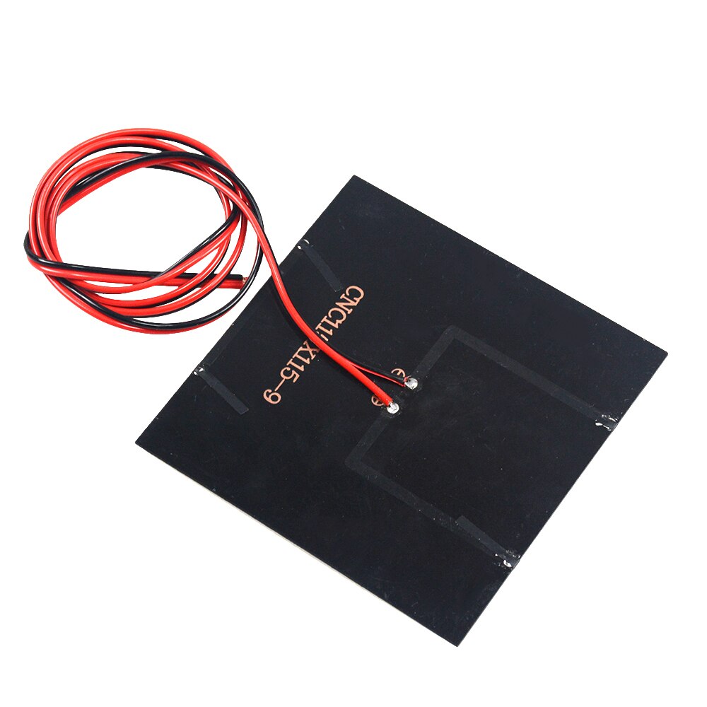 9V 12V 18V Zonnepaneel Met 100 200Cm Draad Mini Zonnestelsel Diy Voor Batterij Cel telefoon Oplader 1.5W 2W 3W 4.2W 4.5W 10W