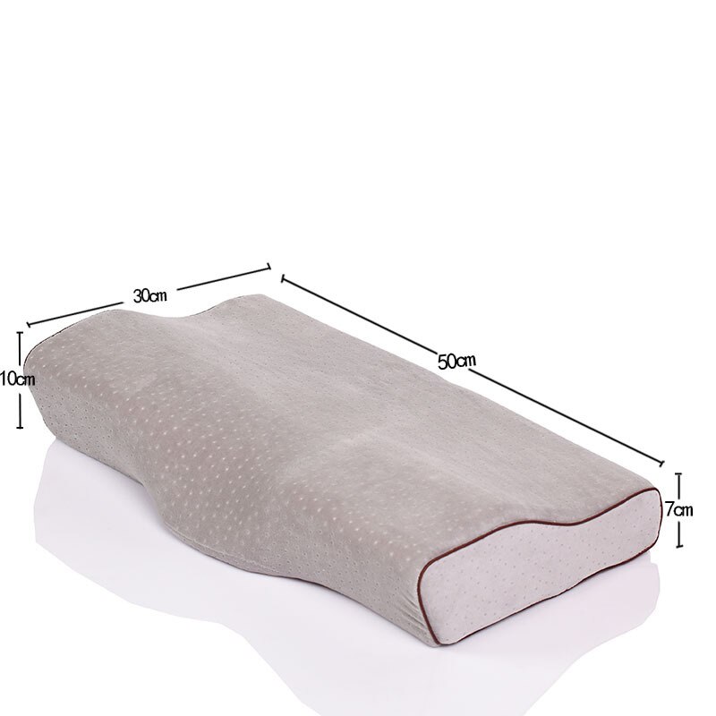 pillow kussens nekkussen body pillow hoofdkussen neck pillow nek kussen pillows gel kussen kussen vulling orthopedic pillow kussentjes slaaptrainer memory foam pillow bodypillow slaapkussen: Gray