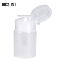 Rosaling Plastic Lege Pomp Remover Dispenser Fles 1 Pcs Nail Gel Polish Verwijderen Nail Art Manicure Alcohol Clear Fles