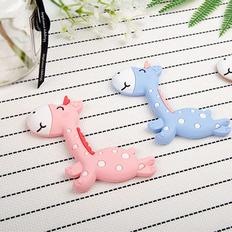 Baby BeißRing Giraffe Baby Beruhigende Beißen freundlicher Molaren Spielzeug Kleinkind Spielzeug Für Neugeborene Geburt