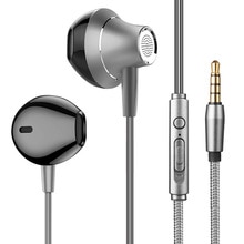 LOPPO HD4 Professionele In-Ear Oortelefoon Metal Bass HiFi muziek oortelefoon met microfoon voor xiaomi iPhone 5 6 se bedraad oortelefoon