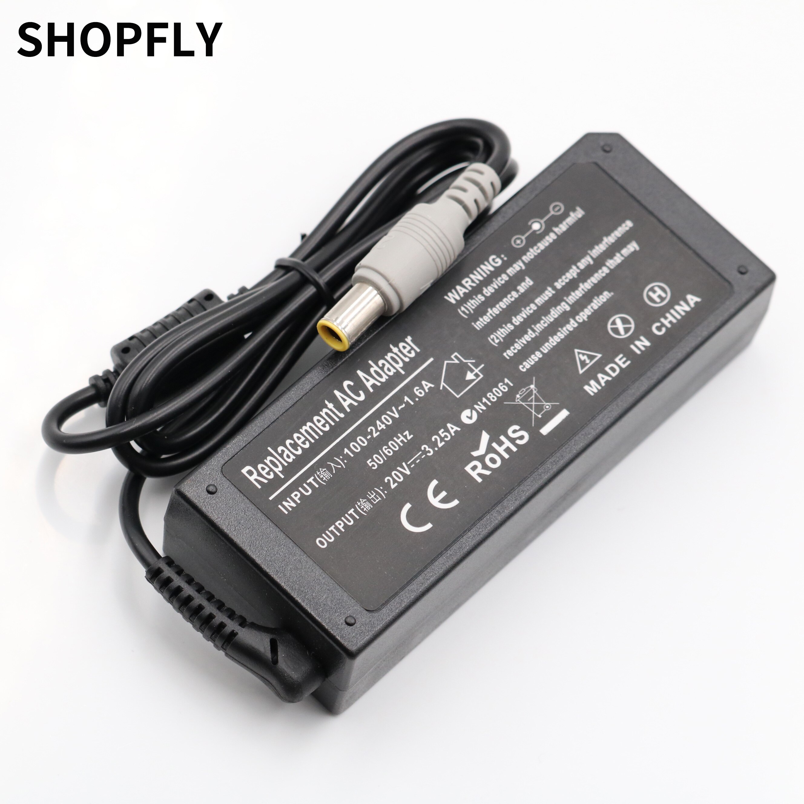 20V 3.25A 65W Laptop Ac Power Adapter Charger For Lenovo T410 T410S T510 Sl410 Sl410K Sl510 Sl510K T510I X201 X220 X230