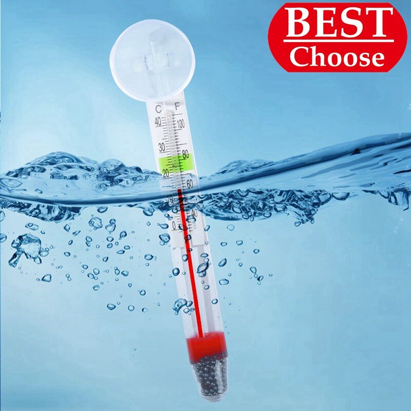 Aquarium Fish Tank Thermometer 0-43 Celsius Degree Precise Control of Water Temperature in Aquarium Fish Tank Accessories