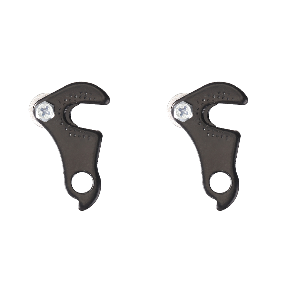 Patilla de cambio trasera para bicicleta, gancho trasero, convertidor, perno de Metal, cuadro de bicicleta de montaña y carretera, pieza de gancho trasero, accesorios para ciclismo: Gris