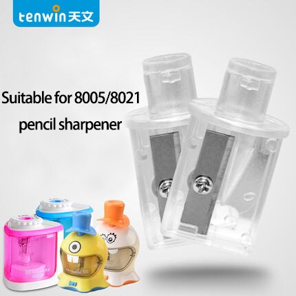 Tenwin Electric Pencil Sharpener Replacement Core Electric Pencil Sharpener Replacement Tool Holder Replacement Parts: 8013
