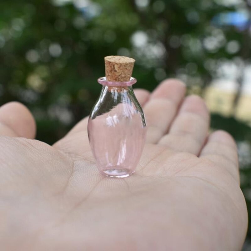 Mini bouteilles miniatures en verre, échelle 1:12, 2 pièces, bouteilles en liège, modèle de petit pot: PK