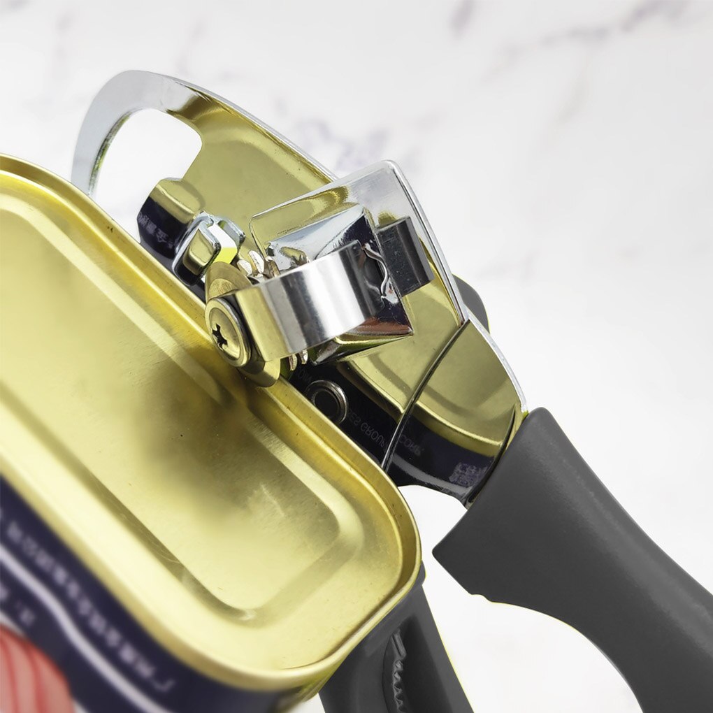 1 pc Stainless steel Can Opener Heavy Duty Tin Can Opener Kitchen Craft Multifunction Can Opener Kitchen Tool