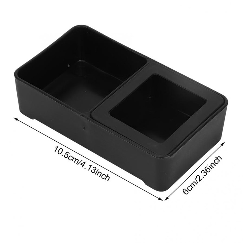 Dwie siatki plastikowy podajnik jedzenia dla gadów pająk mrówki pająk skorpion jedzenie podawanie wody miska dom ogród narzędzie robić karmienia artykuły dla zwierząt