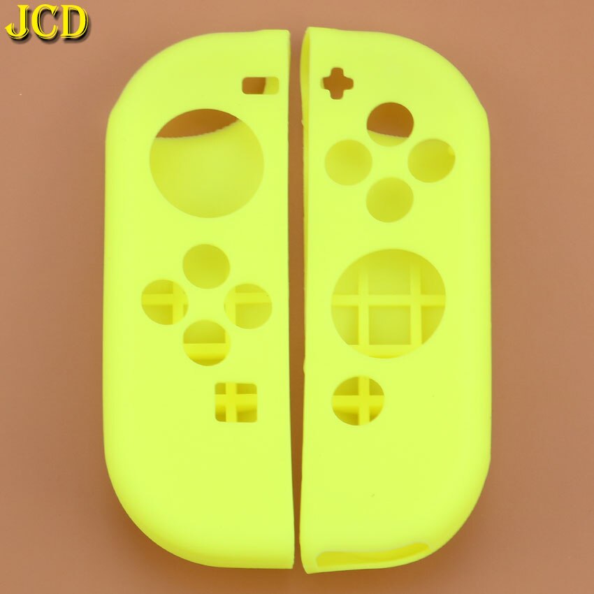 JCD 1Set Anti-Slip Silicone Soft Case For Switch NS Protective Cover Skin For Nintend Switch Joy-Con Controller Accessory: H-H