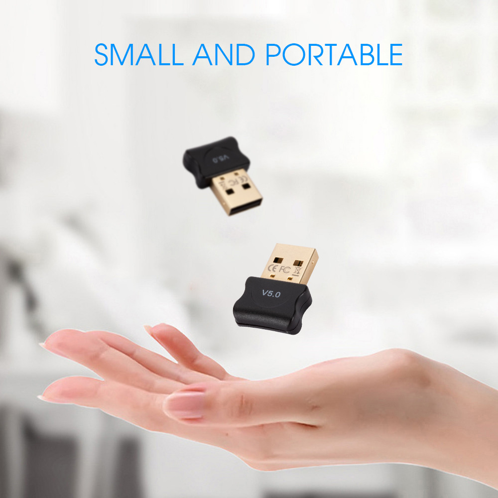 Mini Usb Bluetooth-Compatibel 5.0 Adapter Draadloze Zender Bluetooth Ontvanger Audio Bluetooth Dongle Voor Pc Laptop
