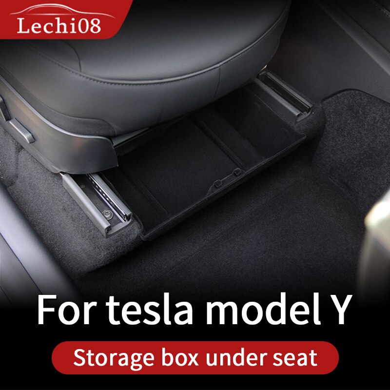 Under-seat storage box for Tesla Model Y Accessories/Auto Accessories Model Y Accessories