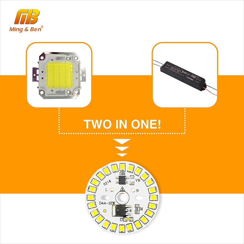 5 Pcs Led Smd Chip 3W 5W 7W 9W 12W 15W Led Lamp Licht chip AC220V Smart Ic Led Bean Voor Diy Lamp Spotlight Koud Wit Warm Wit