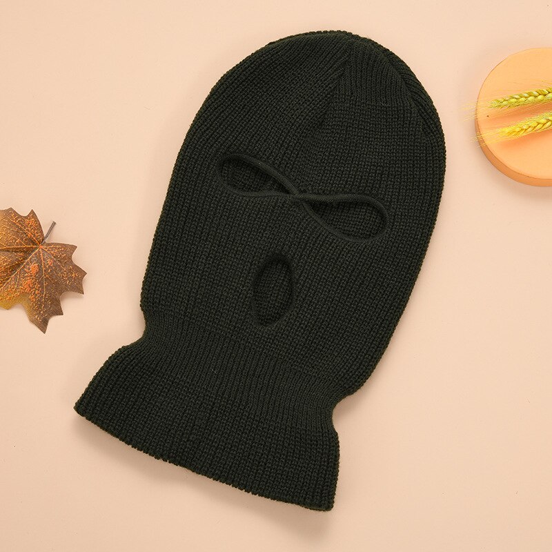 unisex Warme Gesicht Masken Volle Gesicht Abdeckung Maske Drei 3 See Sturmhaube betroffen Hütte Winter strecken Schnee Maske Mütze Hütte halloween Kappe: 13