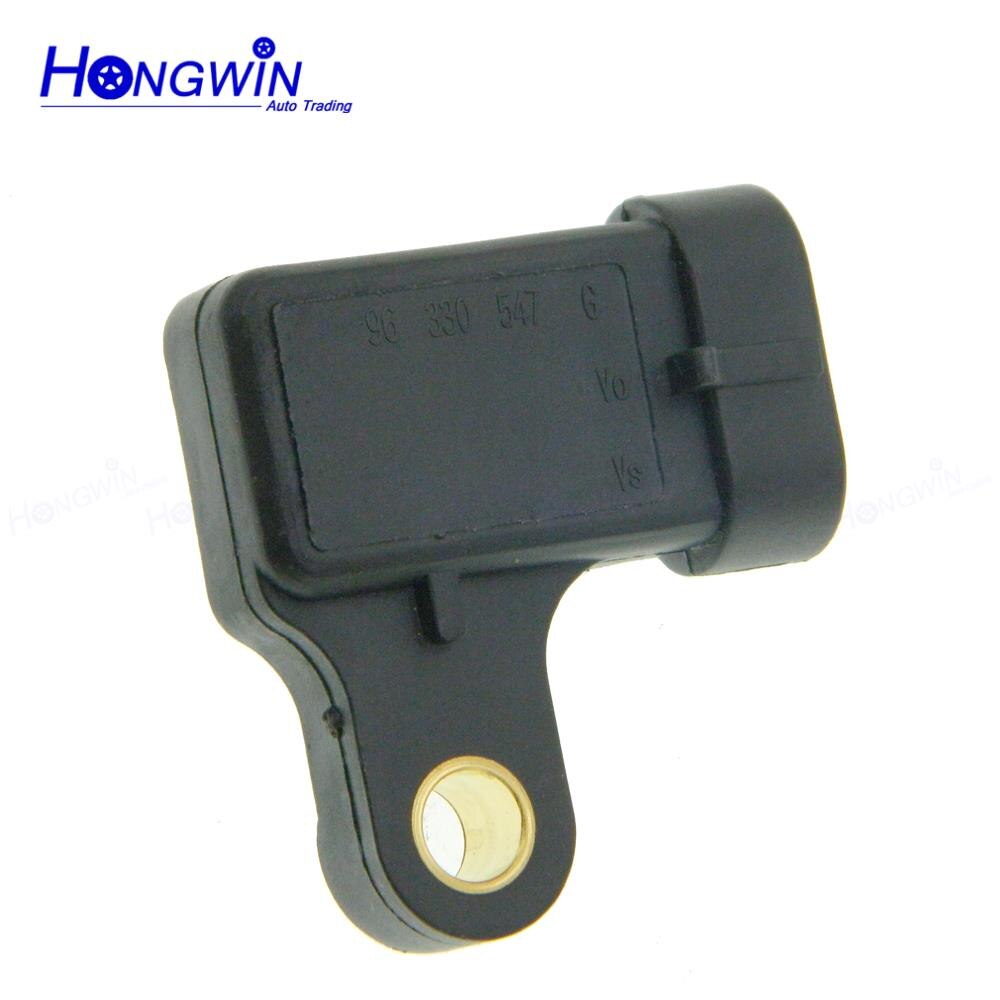 Capteur carte de pression absolue | 96330547 AS312 pour Chevrolet Aveo Aveo5 Daewoo Kalos Matiz 2000-2006 Chevy Aveo 1.6L 04-06