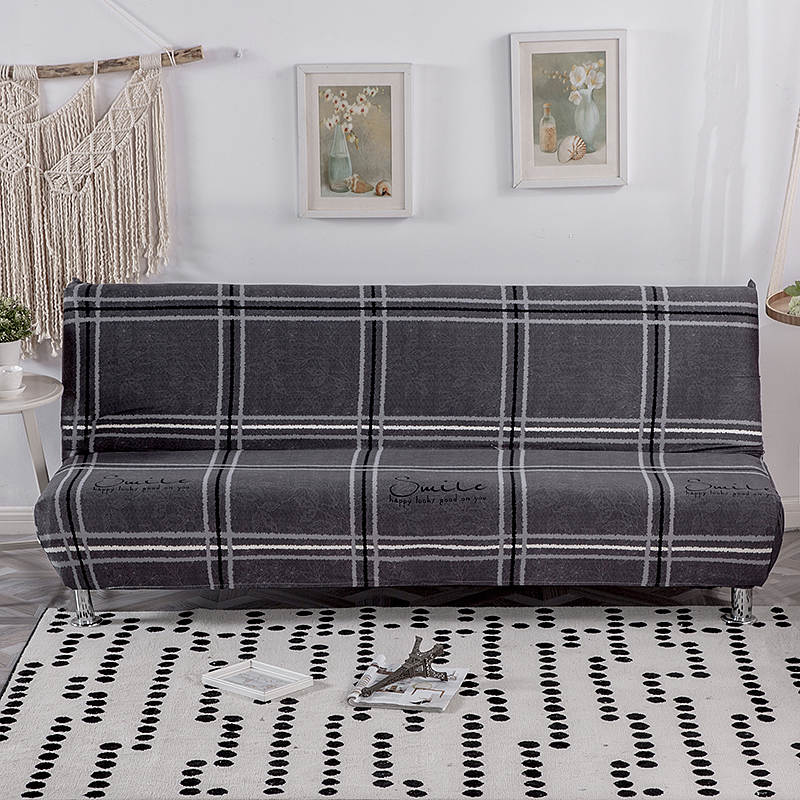 Eenvoudige stijl streep bed cover sofa cover elastische met vel kussen Elegante Klassieke comfortabele van Meubelen Protector