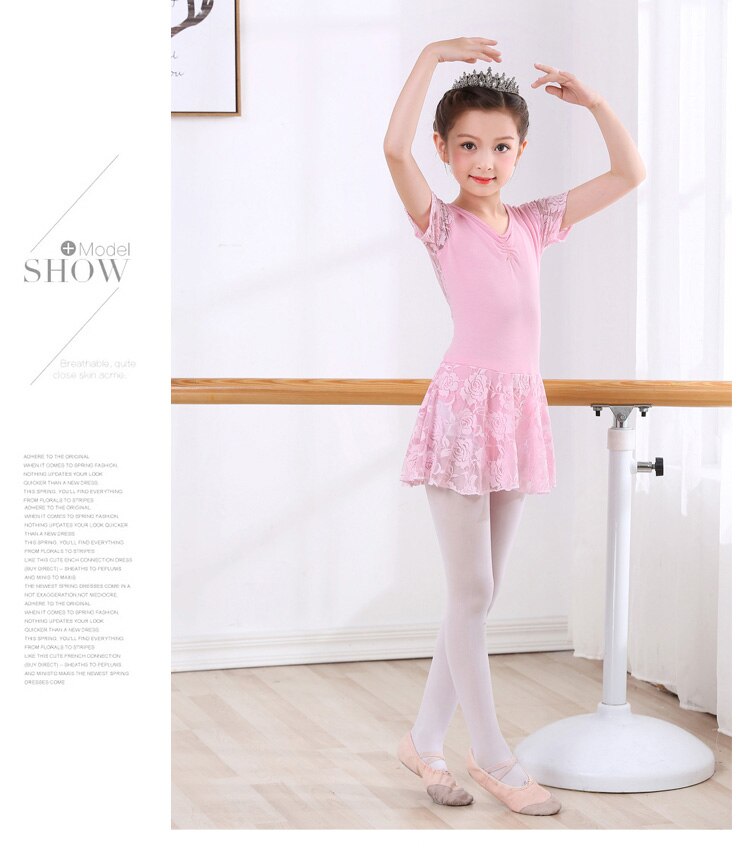 Meisje Ballet Dans Jurk Meisje Turnpakje Ballerina Voor Kinderen Dans Kleding Kids Kid Ballet Kostuums Voor Meisjes Turnpakje Dans Roze