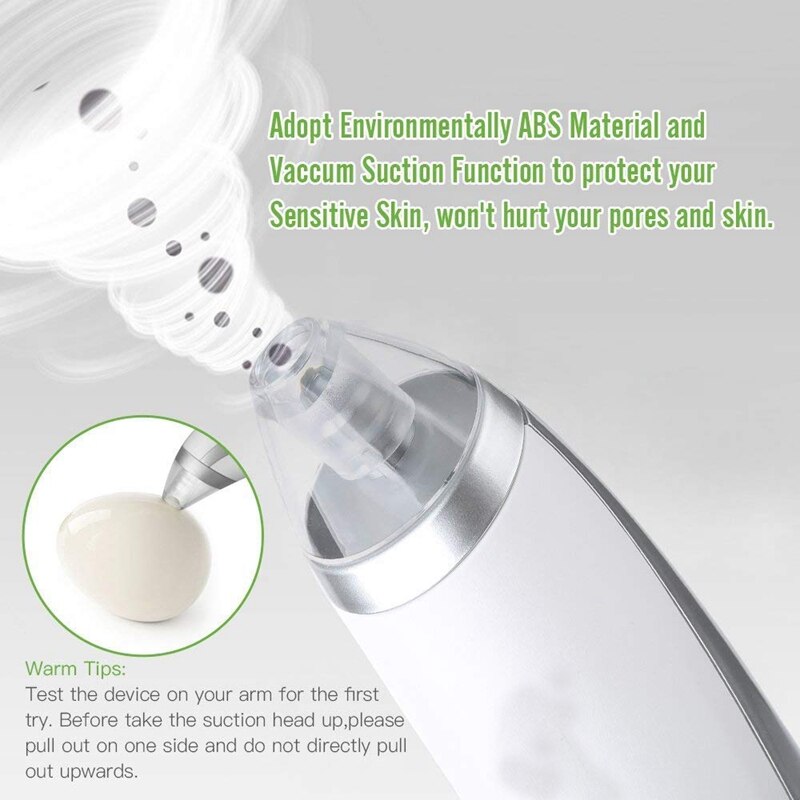 Electric Acne Extractor Remover Vacuum Blackhead Remover Face Skin Cleaner Facial Acne Cleaner Beauty Tool