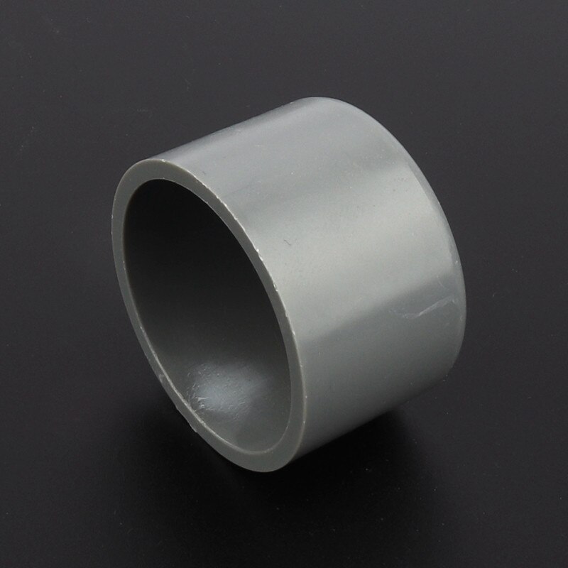 2pcs 50mm PVC Pipe End Cap Garden Water Connectors Aquarium Tank Industrial Water Supply Tube Adapter Drip Irrigation Fittings: Gray  End Cap