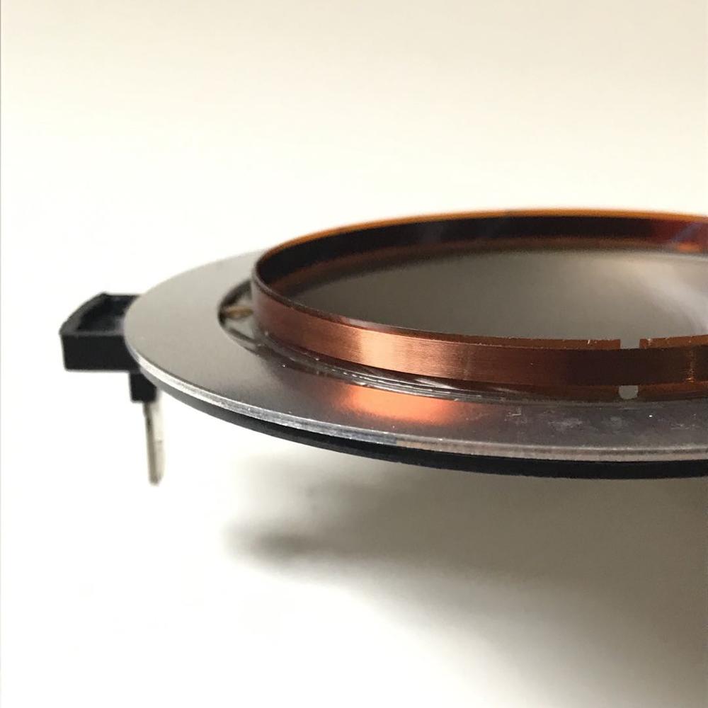 2PCS Aftermarket Diaphragm For RCF ND 650 8ohm 63.7mm nd650 Titanium Dome CCAR Flat Wire