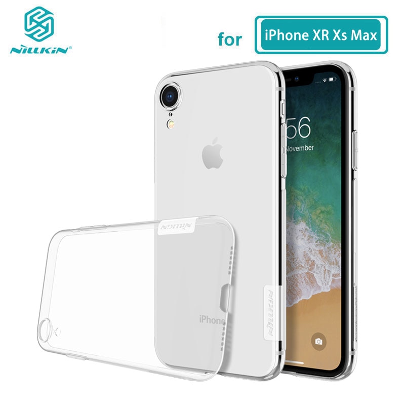 For iPhone XR Case Nillkin Nature Series Clear Casing Soft TPU Case For iPhone 11 Pro Xs Max XR 6 6S 7 8 Plus SE Cover