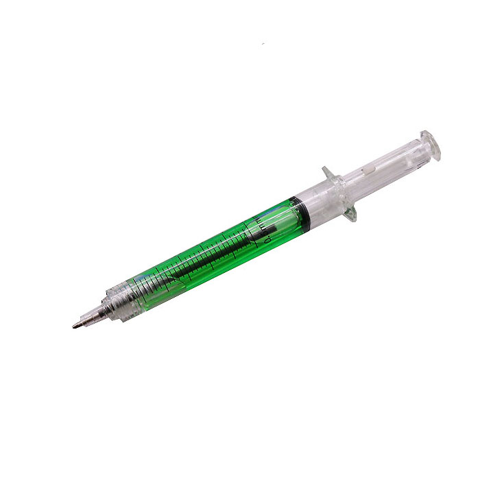 50 pcs Strange Spuit Balpen 0.7MM Pen Tip Blauwe Inkt Kinderen Pen Student School Pen: 50 pcs green / 50 pcs blue