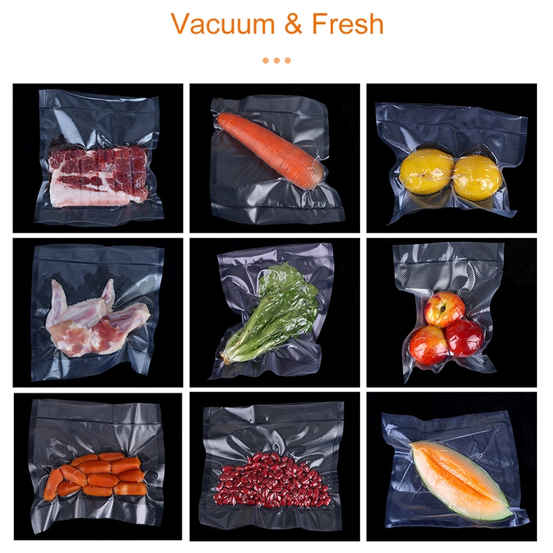 Vacuum Sealer Food Saver Bag for Kitchen Storage Bags Sealer Vacuum Packer Fresh Vacuum Sealer Packing Machine Packer Bag