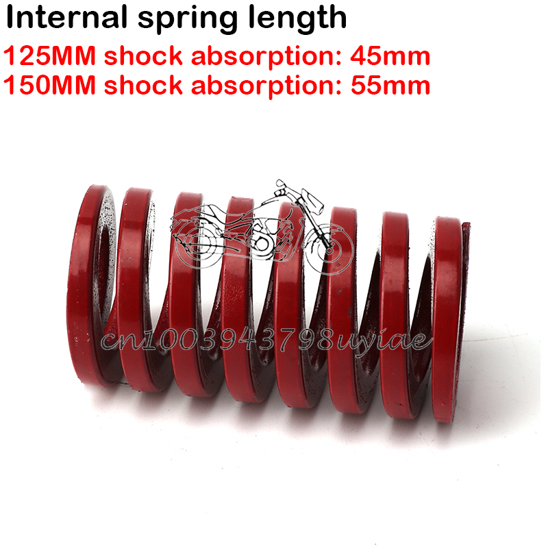 110mm 125mm 150mm Electric Scooter Hydraulic Suspensio Shock Absorber 750lbs Front and Rear Wheels All Inclusivex Anti Vibration