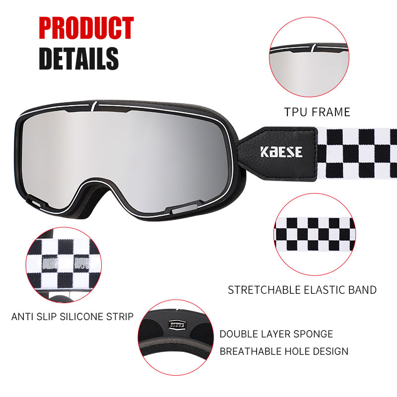 Outdoor Windproof Motorfiets Helm Bril Beschermende Bril Motorfiets Zonnebril Bril Motorcross Bril Atv Mode