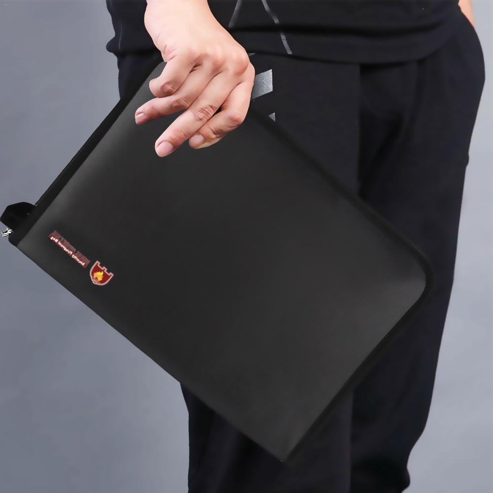 Waterproof Organ Data File Fire Folder Waterproof Fire File Bag for Home School Office