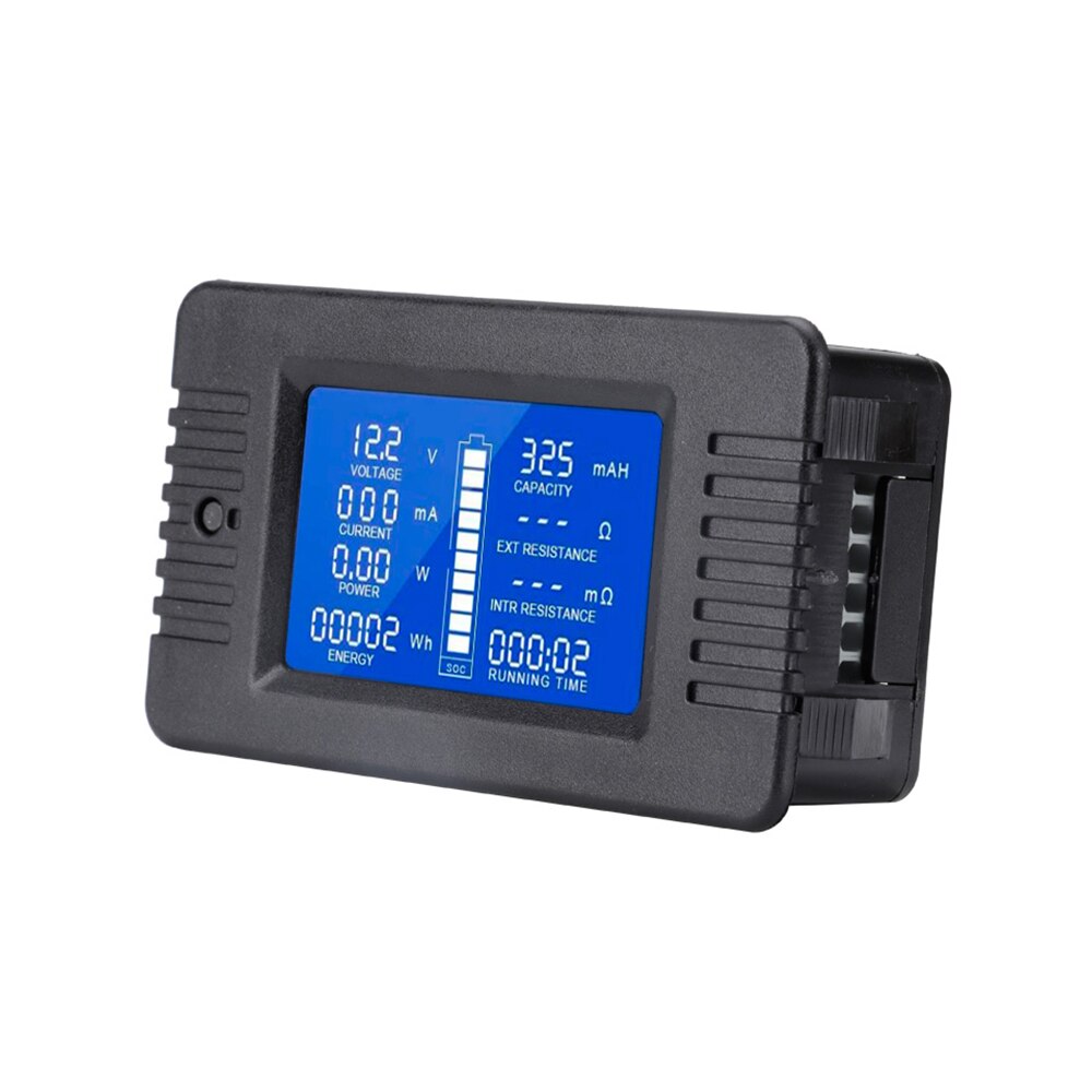 DC Multifunction Battery Monitor Meter LCD Digital battery tester Battery level indicator lithium battery capacity indicator
