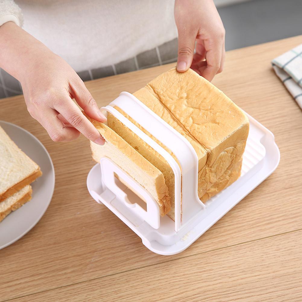 Brødskiver skål kutter smørbrød maker skiver maskin brød loff skål skiver kjøkkenverktøy