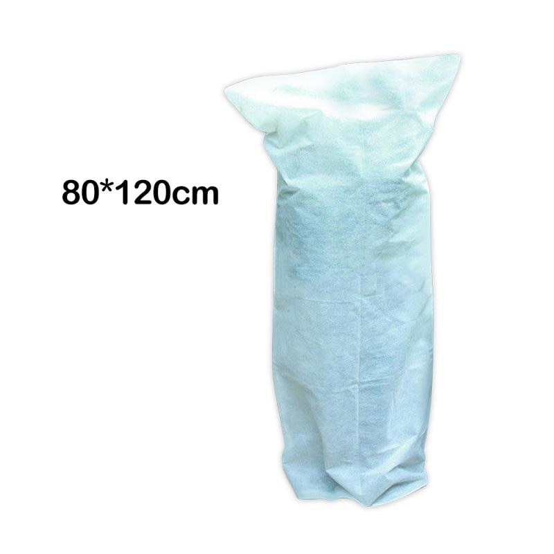 Växt kallt täcke vinter återanvändbart växtskydd mjukt hållbar frost växtpåse anti-uv andas tyg för frostväxt