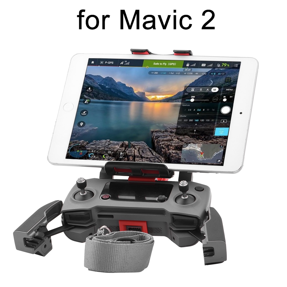 Afstandsbediening Beugel voor DJI Mavic 2 Pro Zoom Drone 360 Graden Gedraaid Vooraanzicht Ondersteuning Houder voor Telefoon Tablet mount Clip