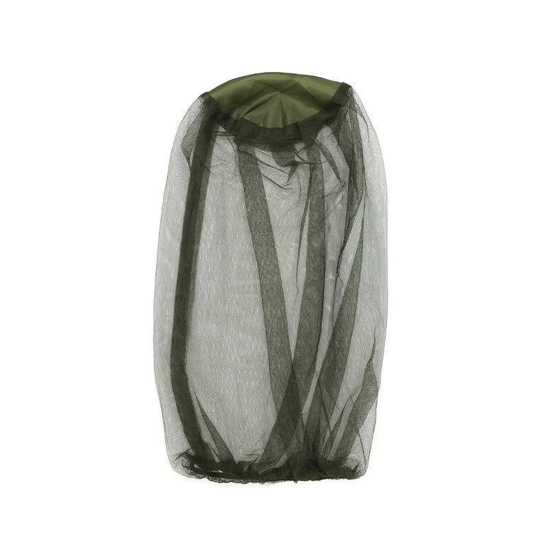 Masque facial de tête d'extérieur, couverture en filet, couverture anti-moustiques, casquette de moustiquaire, couverture de tête respirante en maille, casquettes de pêche: Gris foncé
