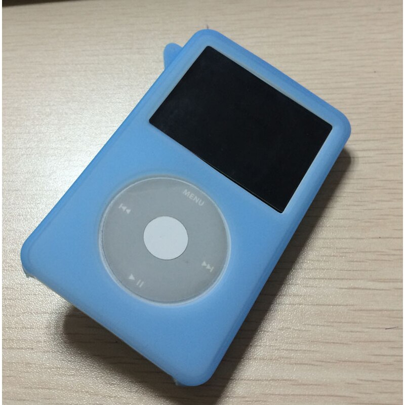 Silicone Skin Case Cover Voor Apple Ipod Classic Dunne Versie 80Gb 120Gb 160G Ipod Video 30Gb (10.5Mm Dikte)