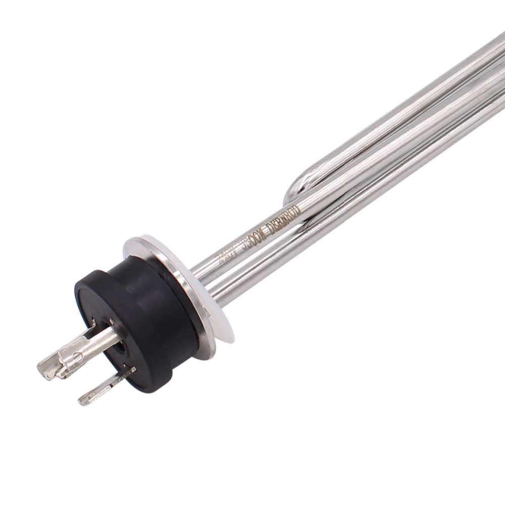 Water Heating Element 240V 5.5KW 1.5 Tri-Clamp Integrated Immersion Electric Heater Element With L6/30P Twist Lock Plug