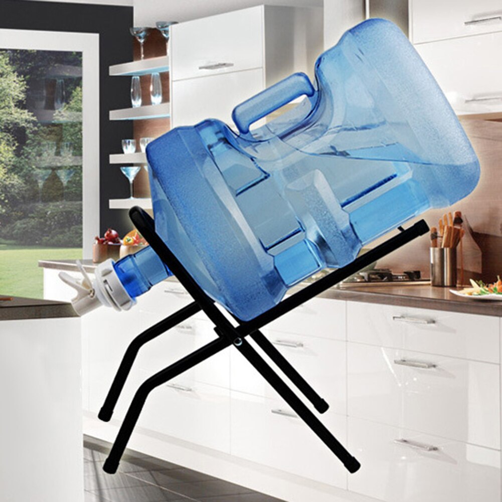 3-5 gallon vattenflaska kanna dispenser stativ hållare dammtät munstyckkran