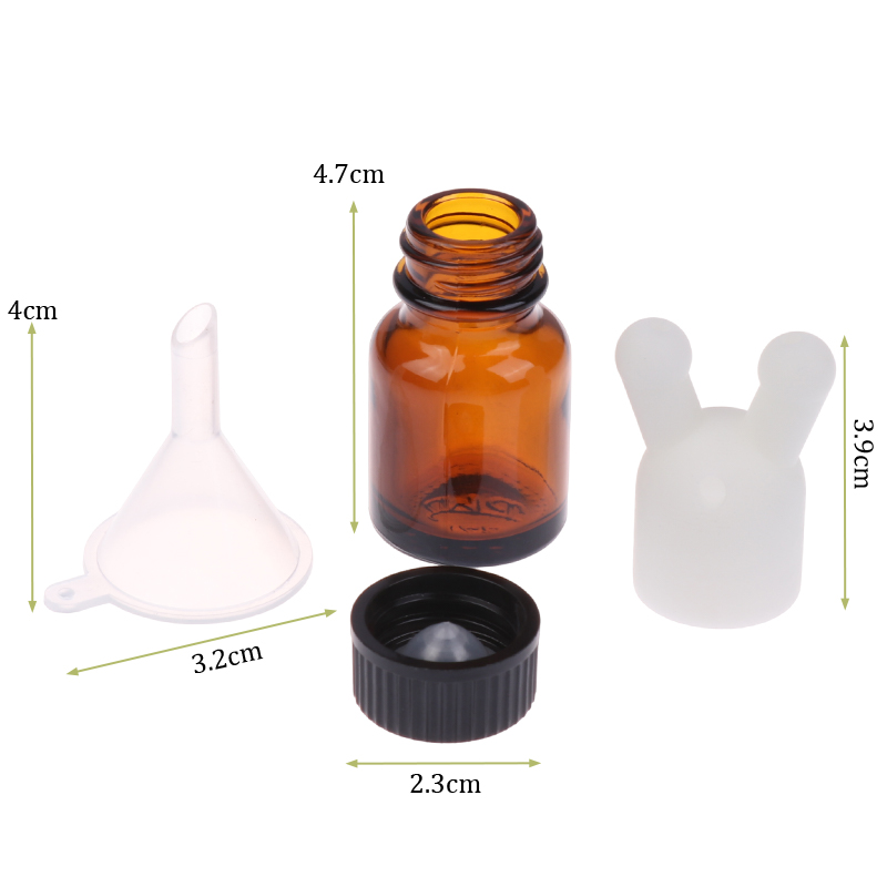 Auslaufsicherer Aroma-Inhalator für ätherische Öle, Mini-Inhalator für ätherische Öle und Parfüm-Inhalator, Flasche, Inhalator für ätherische Öle
